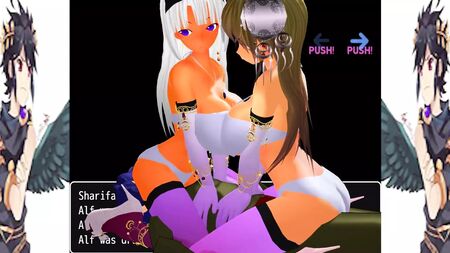 少女がヒーローのシャリファとナティファを打ち負かす