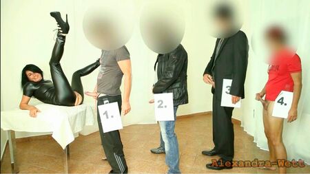 ザーメン・パーティー！ラテックスの女との奔放なセックスデート！ここでぶっかけないなら、それはお前の責任だ