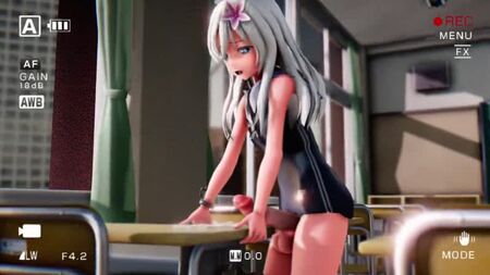 MMD - FUTA RO-500 オナニー＆手コキ