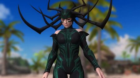 『デッド オア アライブ 5』バージョン 1.10c BP 5.5 - ヘラ（MARVEL）がビーチに登場