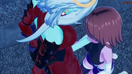 フタデモン・トワがクロノアを犯す - ドラゴンボール超 エロアニメ