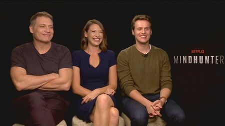 アンナ・トーヴ ♡ ジョナサン・グロフ、ホルト・マッキャランニー 『マインドハンター』 Netflix（コライダーのインタビュー）
