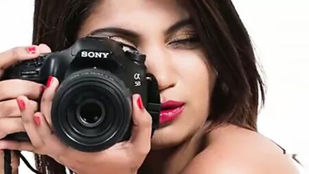 デシ系インド人女性のヌード写真撮影