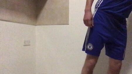 フル装備のオナニー野郎