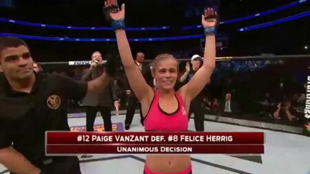 ペイジ・ヴァンザント（UFCハイライト）