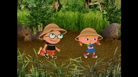 リトル・アインシュタインズ S01E23 ロケット・サファリ（英語字幕）