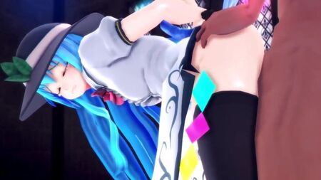 MMD 東方天使 ヒナナウィ