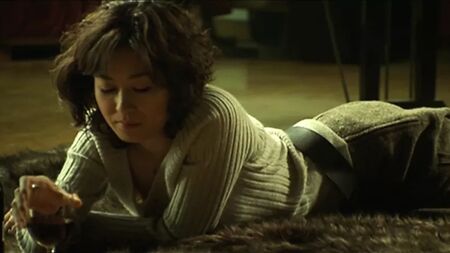 ムン・ソリ、『A good lawyer's wife』（2003年）でのヌードシーン