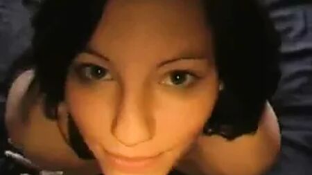 素人彼女との自家製セックス、アナル中出し