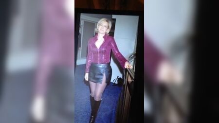 パンティストッキング姿のペニー・スミスへのオマージュ