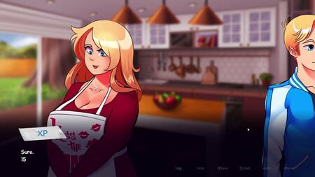『ライフ・イン・ウッドチェスター』v0.5.3 - 継母の顔に射精（2）