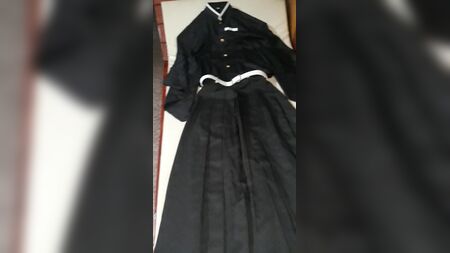 『鬼滅の刃』無一朗のコスプレ衣装に精液