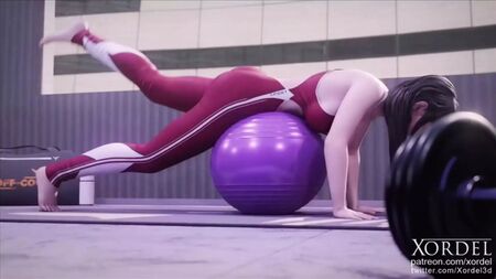 ティファのトレーニング