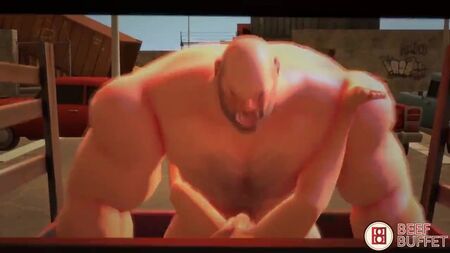 重火器担当がエンジニアをぶっ飛ばす TF2サウンド
