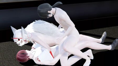 ヤオイ・フェムボーイ - セクシーなダブルペネトレーション