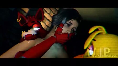 『Five Nights at Freddy's』SFMポルノアニメーション（音声付き）