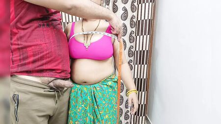 デシ・ダルジ（仕立て屋）がジヤと激しくセックスするヒンディー語ロールプレイ
