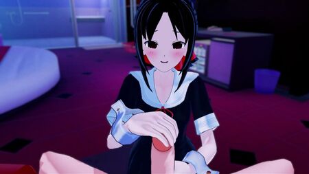 POVでシノミヤ・カグヤとセックス - ラブ・イズ・ウォー エロアニメ