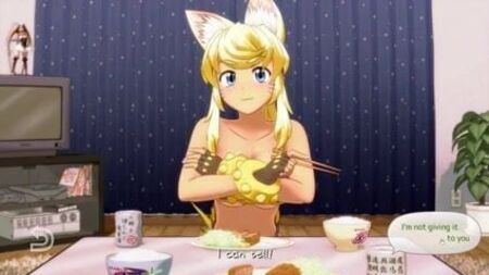 3Dウルフガール