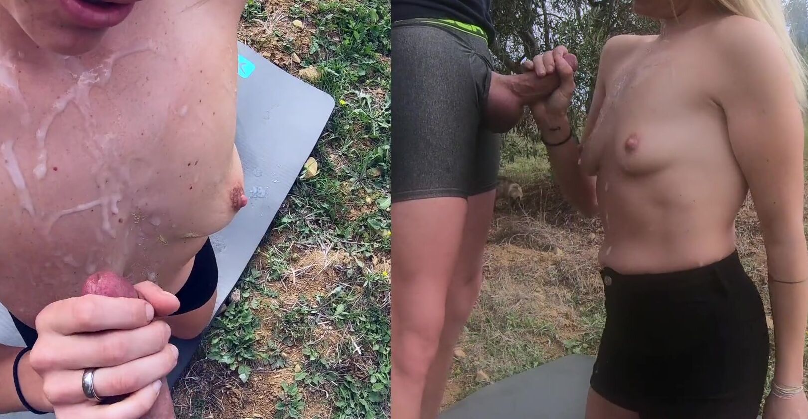 Public amateur rammed outside before cumshot - telegraph