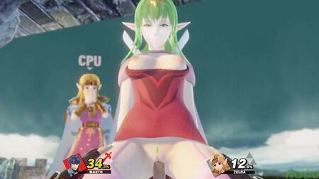 『ファイアーエムブレム ティキがマルスを乗せて3D』