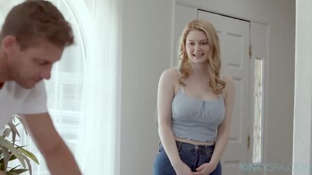 バニー・コルビー - KinkySpa - バニー・コルビーは想像もしなかった特別なスパの日を得る ## マッサージ ブロンド 巨乳