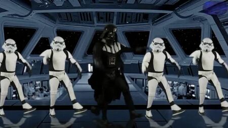 STAR WARS BREAKDANCE (STATUS QUO - IN THE ARMY NOW, DIRTY CUT SORRI, VITAMIN REMIX 2.0) マンダロリアン、ボバ・フェット、ベイダー、ストームトルーパー