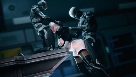 ニーア オートマタ 2B First Assembly by Studio FOW 3D SFM Hentai Porn (18+)