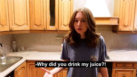 なぜ私のジュースを飲んだのですか？