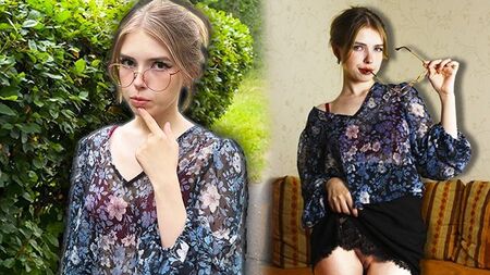 彼女は真面目そうに見えますが、とても有能です