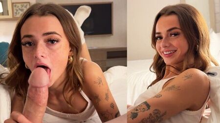 彼女の舌は、コマのように亀頭の周りをぐるぐる回ります