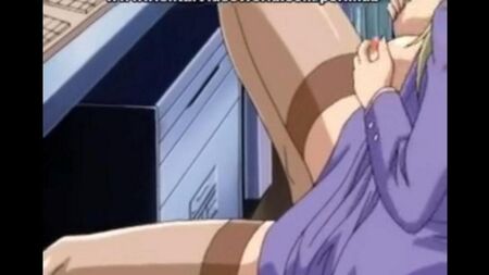 少女が自己満足している方法ののぞき見についての変態