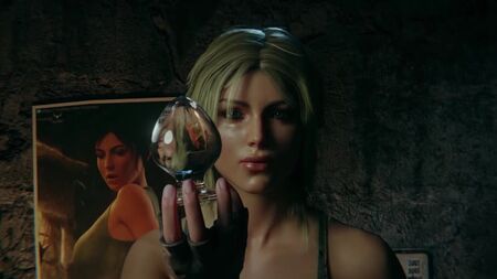 (音声)『ララ・クロフトの危機』完全版：ソロオナニー [トゥームレイダー;ポルノ;馬のペニス型ディルド;ブレンダー;R34;セックス;порно;секс;ソロ]
