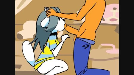 UNDERTAIL - undertale テミー エロフェチ フェラチオ by minus8