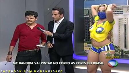 MC Bandida、『Balanço Geral』に生出演 | Brazilian Girls braziliangirls