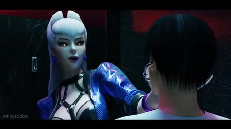 リーグ・オブ・レジェンド エロ | LoL ポルノ | [League of Porn] KDA エヴェリン - Worlds 2020 優勝報酬 (milkytabbo)