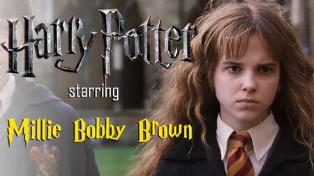 [ディープフェイク] ミリー・ボビー・ブラウンがハーマイオニー・グレンジャーを演じる『ハリー・ポッター』