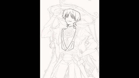 【IbisPaintX スピードペイント】スカラムーチェ [] 『原神』 by bbebbeat