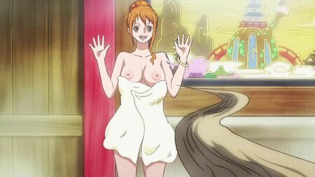 ボア・ハンコック × ナミ - 巨乳；全裸；ヌード；巨尻；アナル；マンコ；3Dセックスポルノ・エロアニメ；[ワンピース]