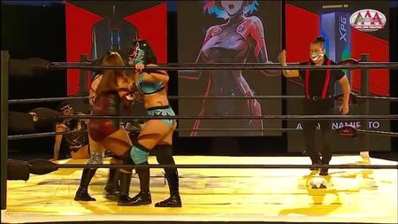 ファビー・アパッチ vs レディ・シャニ vs フラマー vs チック・トルメンタ vs レディ・マラビージャ vs セクシー・スター