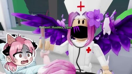 [猫のラナ] 病気になっちゃった、手術を受けることになったよ Roblox The Robloxian Hospital