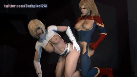 キャプテン・マーベル　_　ミス・マーベル - 究極のエロアニメ