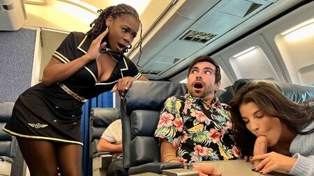 [Brazzers] LaSirena69、Hazel Grace - Jet Set Jizzers