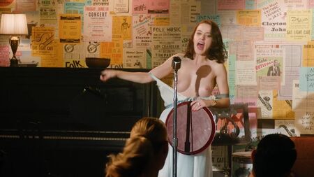 レイチェル・ブロスナハン、カイラ・ウォーカーのヌード＆セクシーシーン - 『マーベラス・ミセス・メイゼル』（2017）第1シーズン第1話 HD 1080p