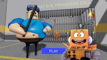 [Robzi] ROBLOX バリー刑務所からの脱獄！このモンスターが俺を刑務所にぶち込んだよ、ノブ。動画について ROBLOX