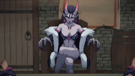 『呪われた王子』 制作：Derpixon 2D短編ポルノアニメ エロアニメ フェムドム 悪魔少女 FandelTales