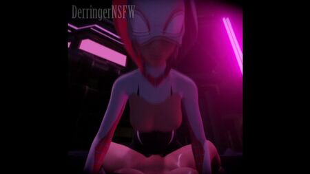 グウェン・ステイシーのふたなりセックスポルノ