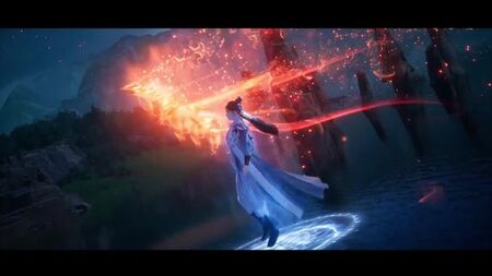 2022年に「Bilibili」で配信された『東華』（中国アニメ）