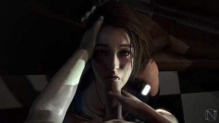 ジル・バレンタインのフェイスファック - バイオハザード3 [3Dポルノ、R34、エロアニメ、SFM、オールセックス、3Dエロアニメ、フェラチオ、フェラ、手コキ、ディープスロート]