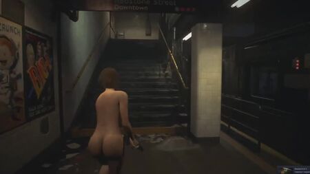 『バイオハザード3 リメイク』— デモ版 ジル・バレンタイン フルヌードMOD